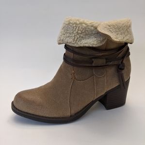 SPORTO Women's LORI Ankle Boots, Taupe, 5M